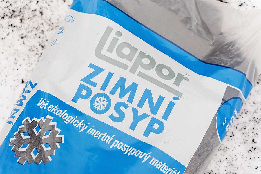 Liapor Zimní posyp – balení 50 l